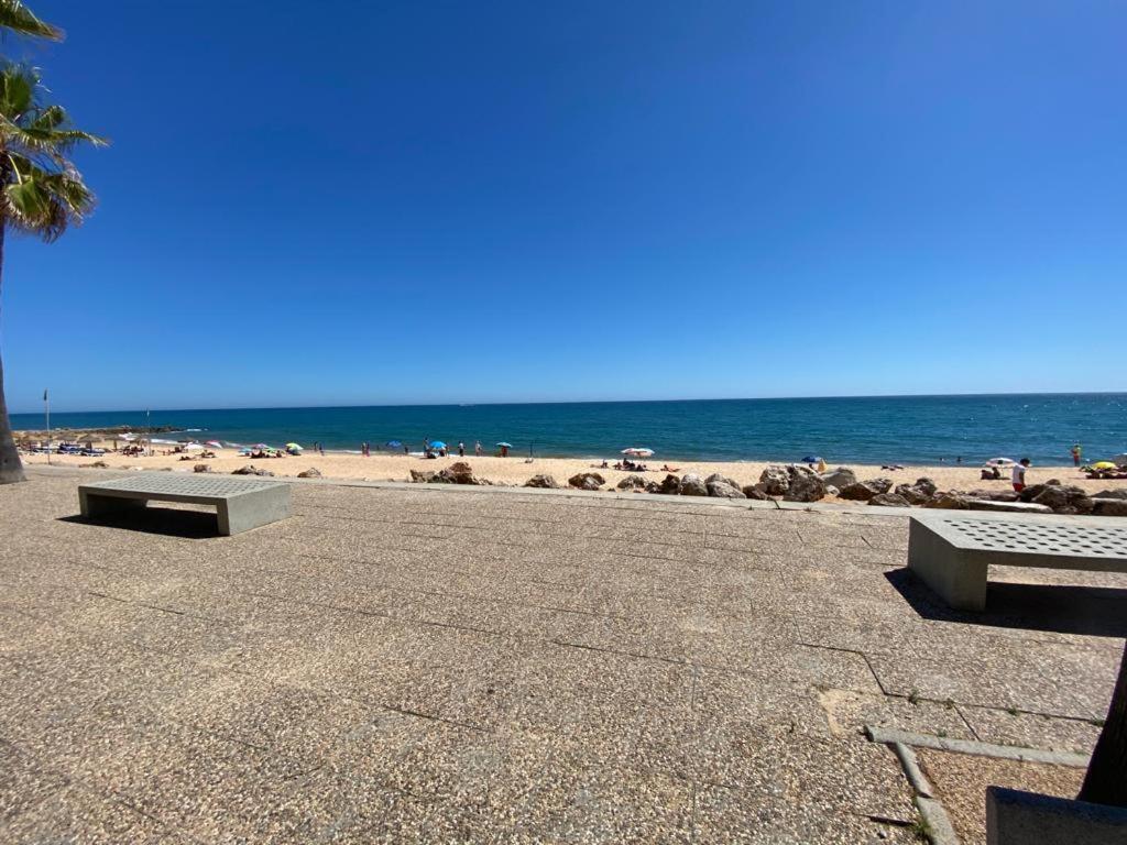 Apartamento Lusitania T2 Frente Mar Em Quarteira Exterior foto